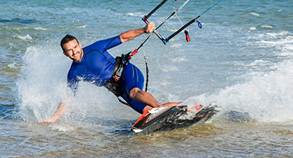 Activités nautiques sur le Golfe Persique